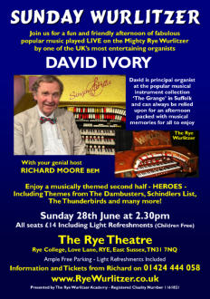 Poster for Next RWA Fundraising Concert